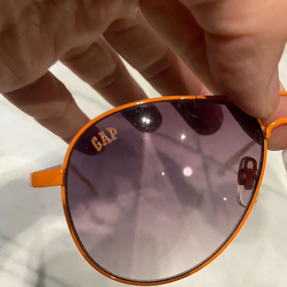 GAP kids Sunglasses with Orange Frame and Purple Lenses